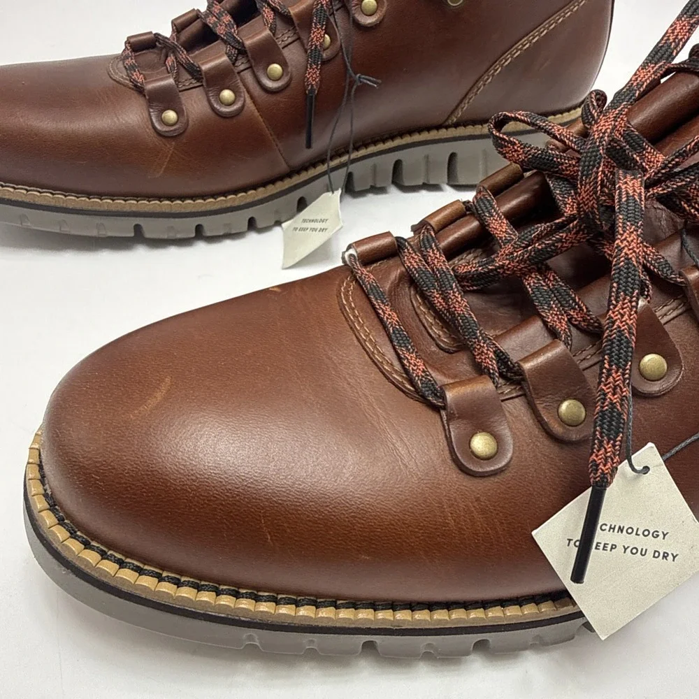 Cole Haan ZERØGRAND Hiker Waterproof Boots Hiking Boot Mens Size 11 M